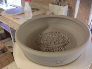 Custom Pottery Pie Plate