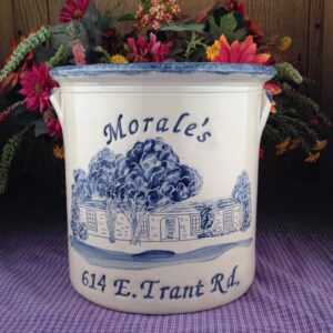 Personalized Handmade Pottery Gallon House Crock