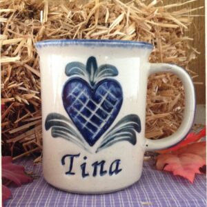 One of a kind Personalized Handmade Stoneware Mug
