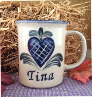 One of a kind Personalized Handmade Stoneware Mug