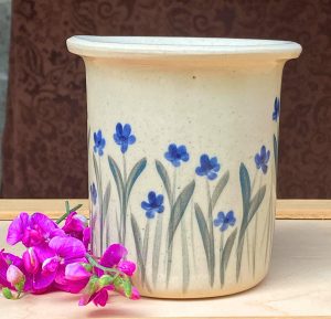 Meadow Flowers tall pint crock