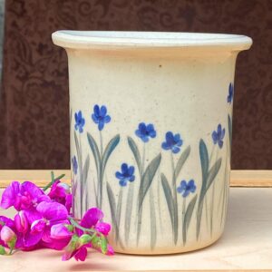 Meadow Flowers tall pint crock