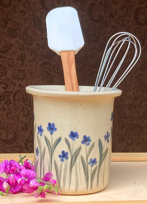 Meadow Flowers tall pint crock - Image 3