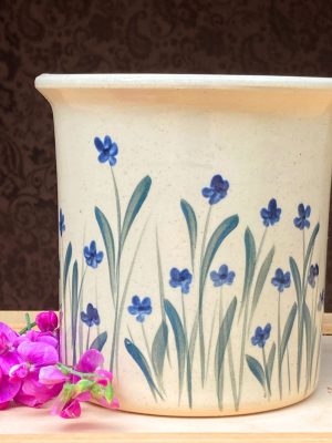 Meadow Flowers quart crock