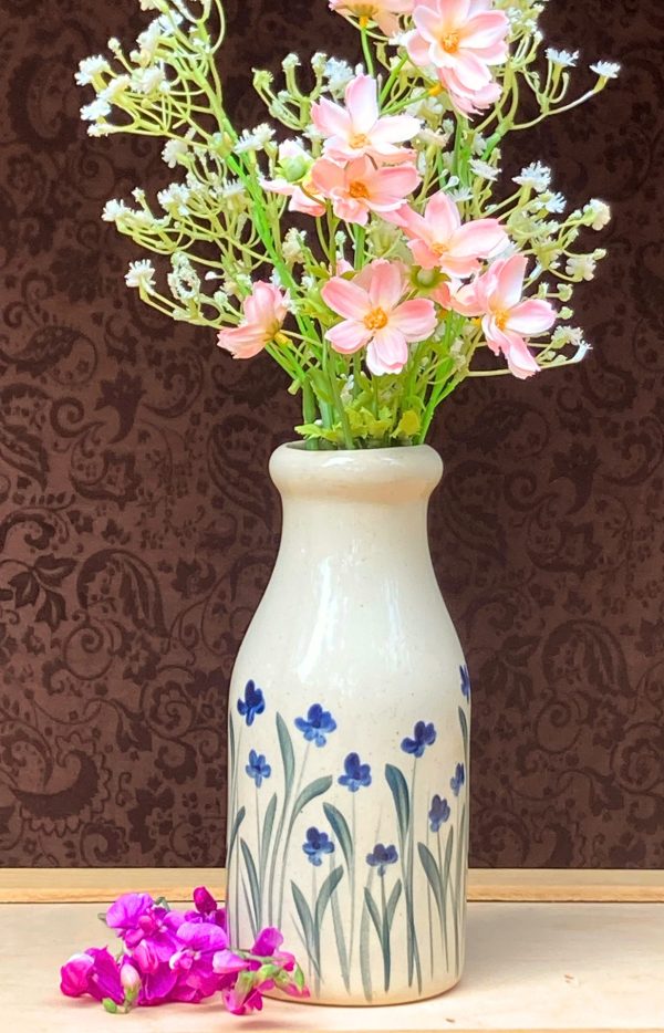 Meadow Flowers Lg. Milk Jar Vase - Image 2
