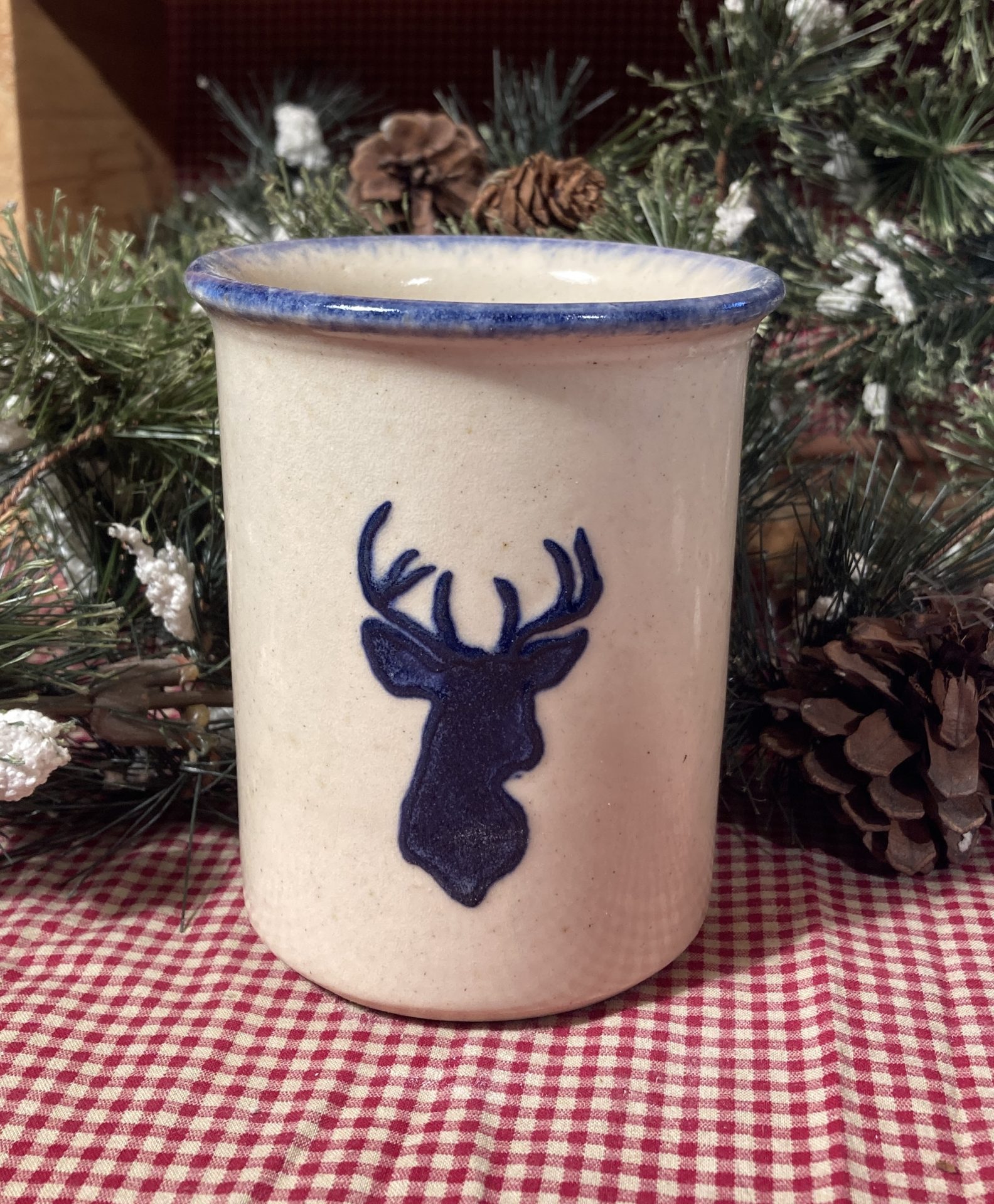 Deer- Small crock