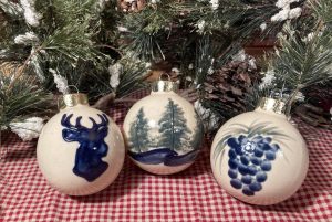 Christmas Ball Ornaments - In the Woods (3 pieces)