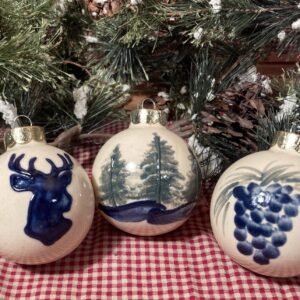 Christmas Ball Ornaments - In the Woods (3 pieces)