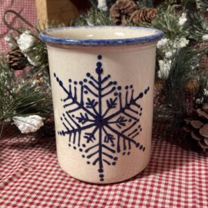 Snowflake Small crock